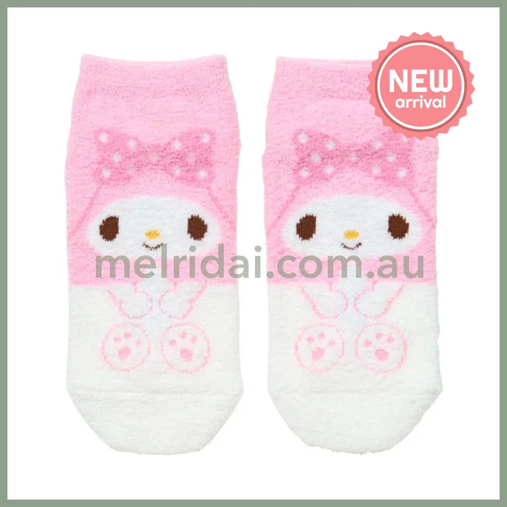 SANRIO | My Melody Socks Mokomoko Fluffy 23-25cm