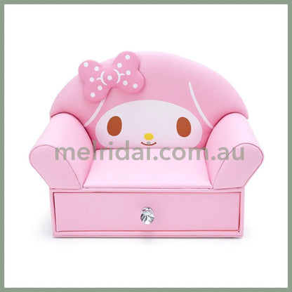 SANRIO | My Melody Sofa Accessory Case PU Sofa Shaped Accessory Holder 23.5x13x18cm