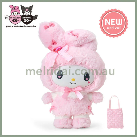 【In store & Pick Up Only】SANRIO | My Melody Soft Vinyl Face Doll Rabbit Gift Set 268 x 165 x 358 mm (Melousa Romiusa)