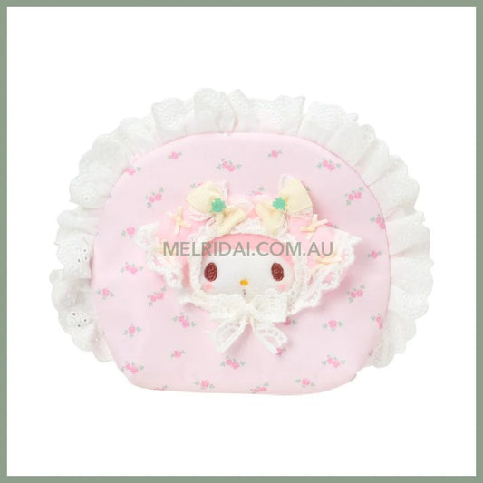 SANRIO | My Melody Tissue Pouch 150×50×120mm (Forest Lace)