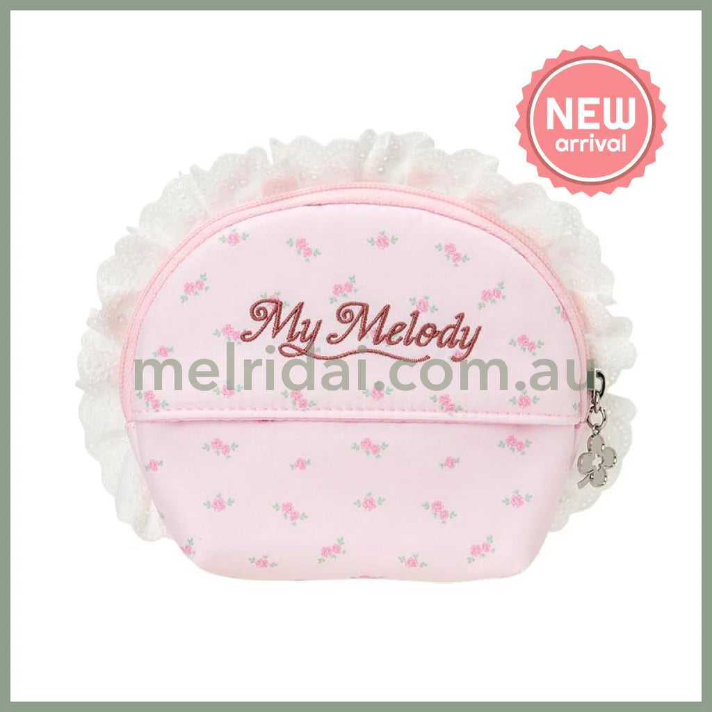 SANRIO | My Melody Tissue Pouch 150×50×120mm (Forest Lace)