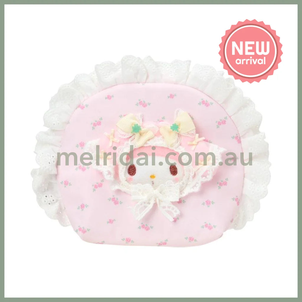 SANRIO | My Melody Tissue Pouch 150×50×120mm (Forest Lace)