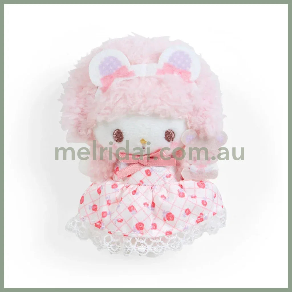 Sanrio | My Sweet Mascot Brooch 7×4×9Cm (My Little Treasure) 日本三丽鸥 玩偶胸针/毛绒胸针/别针（小羊必爱诺生日）