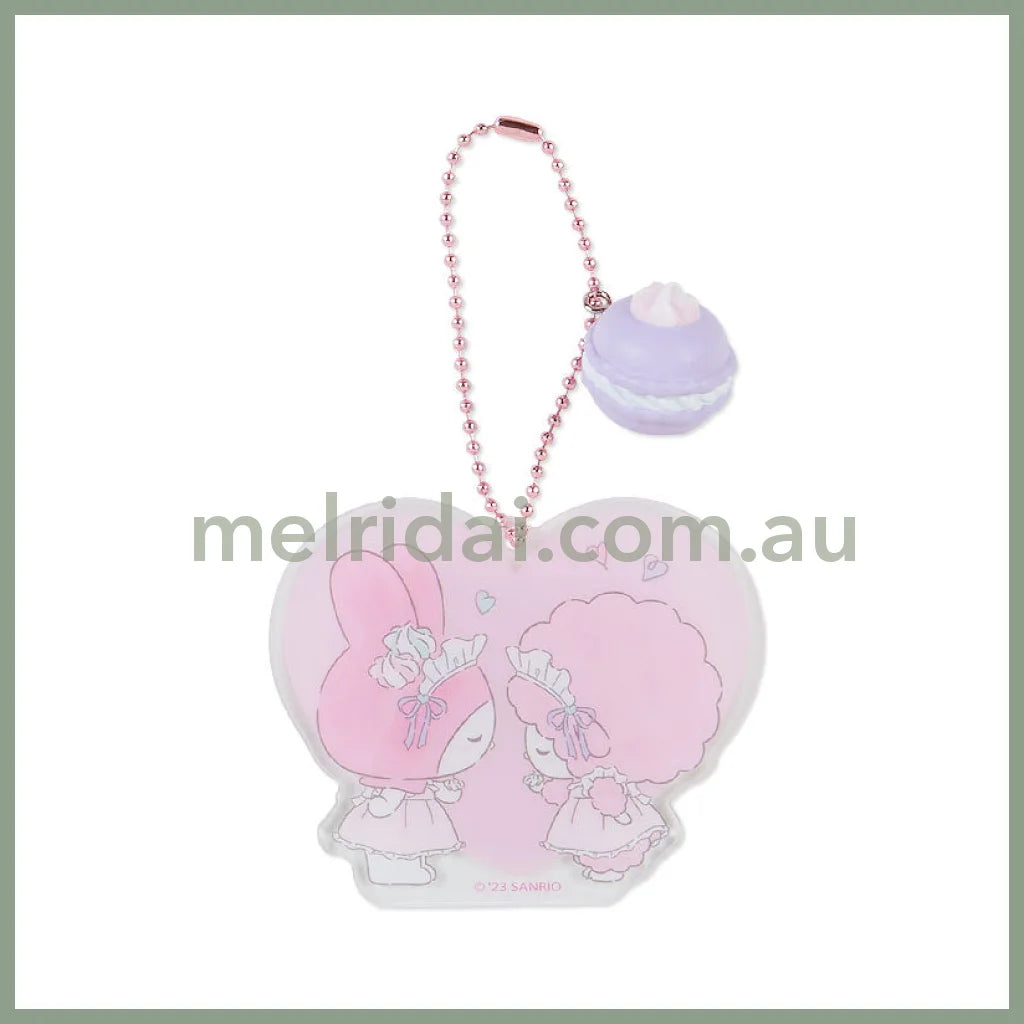 Sanrio | My Sweet Piano Acrylic Keychain Blind Box 10×0.3×12Cm (Meringue Party)