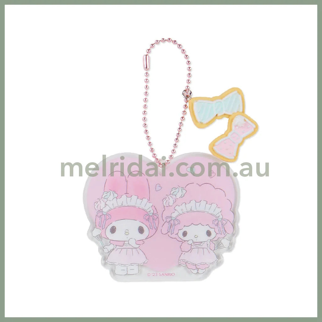 Sanrio | My Sweet Piano Acrylic Keychain Blind Box 10×0.3×12Cm (Meringue Party)