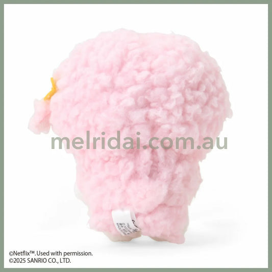 SANRIO | My Sweet Piano Bowl Plush Mascot Holder Keychain Bag Charm W8.5×D10×H6cm (Netflix My Melody & Kuromi)