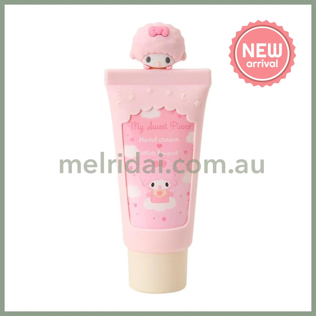 SANRIO | My Sweet Piano Hand Cream 50x30x117mm (White Bouquet)