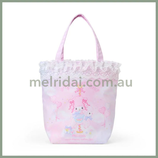 SANRIO | My Sweet Piano Handbag Totebag 25.5×10x14.5cm (Dreamy Birthday)