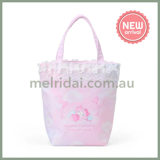 SANRIO | My Sweet Piano Handbag Totebag 25.5×10x14.5cm (Dreamy Birthday)