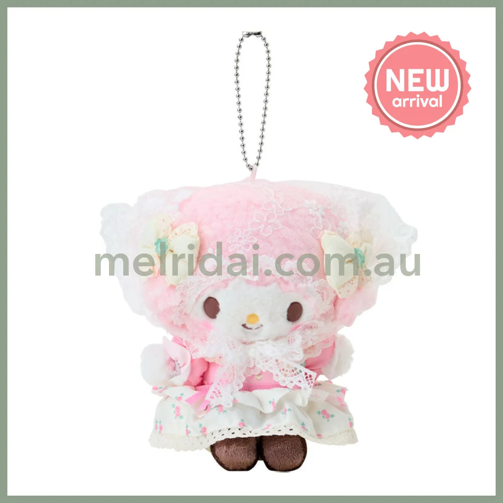 SANRIO | My Sweet Piano Mascot Holder Plush Keychain Bag Charm 125×85×150mm (Forest Lace)
