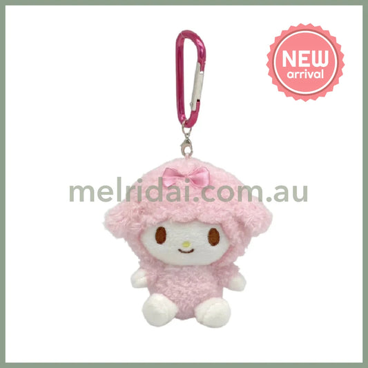 SANRIO | My Sweet Piano Mascot Holder Plush Keychain Bag Charm with Carabiner H9 x W9 x D6cm