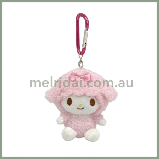 SANRIO | My Sweet Piano Mascot Holder Plush Keychain Bag Charm with Carabiner H9 x W9 x D6cm