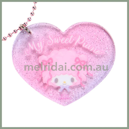 SANRIO | My Sweet Piano Mini Headband Mascot Holder Bag Charm 10 x 2 x 9cm (Dreamy Birthday)