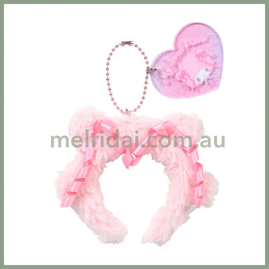 SANRIO | My Sweet Piano Mini Headband Mascot Holder Bag Charm 10 x 2 x 9cm (Dreamy Birthday)