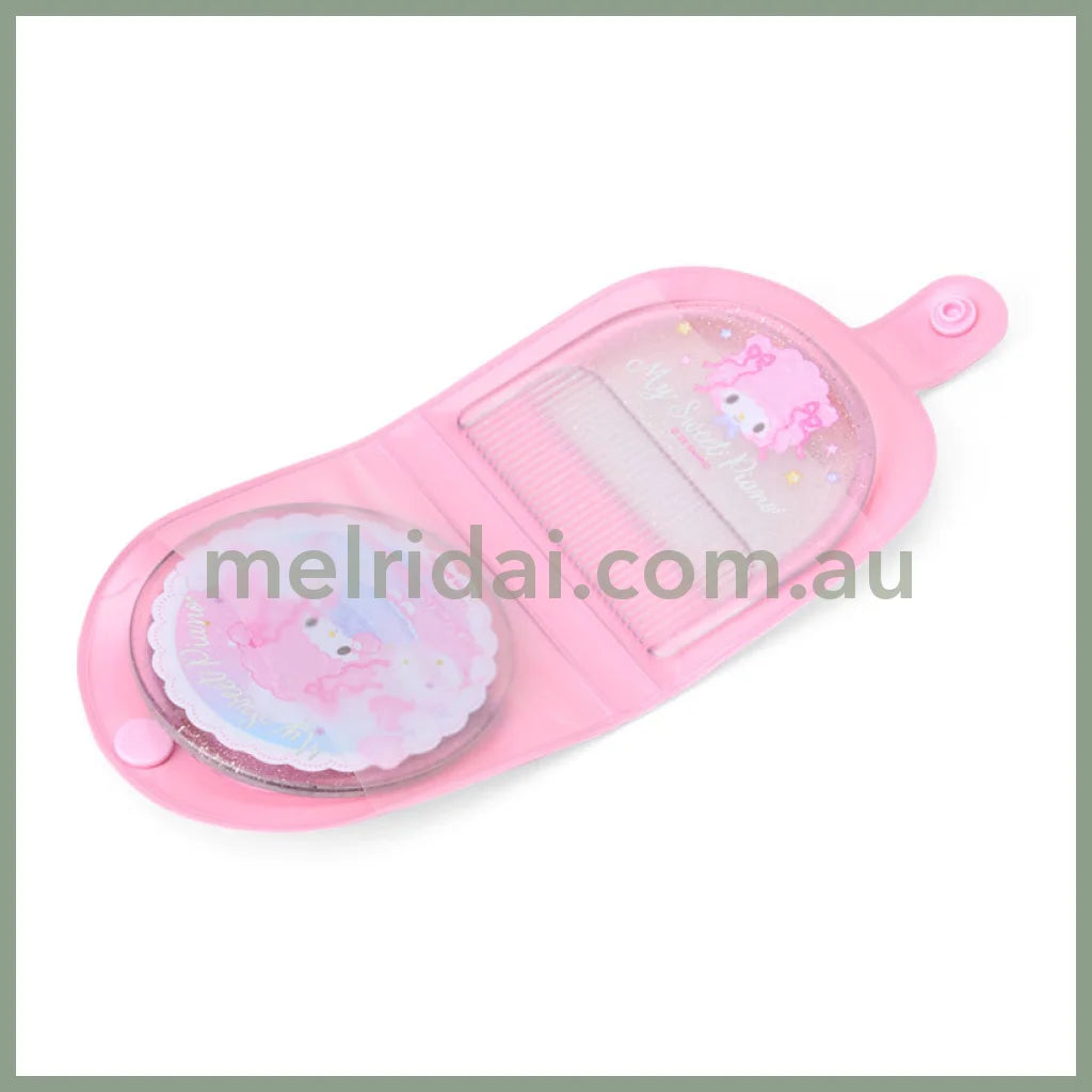 SANRIO | My Sweet Piano Mirror & Comb 8.5 x 1.2 x 8.2cm (Dreamy Birthday)