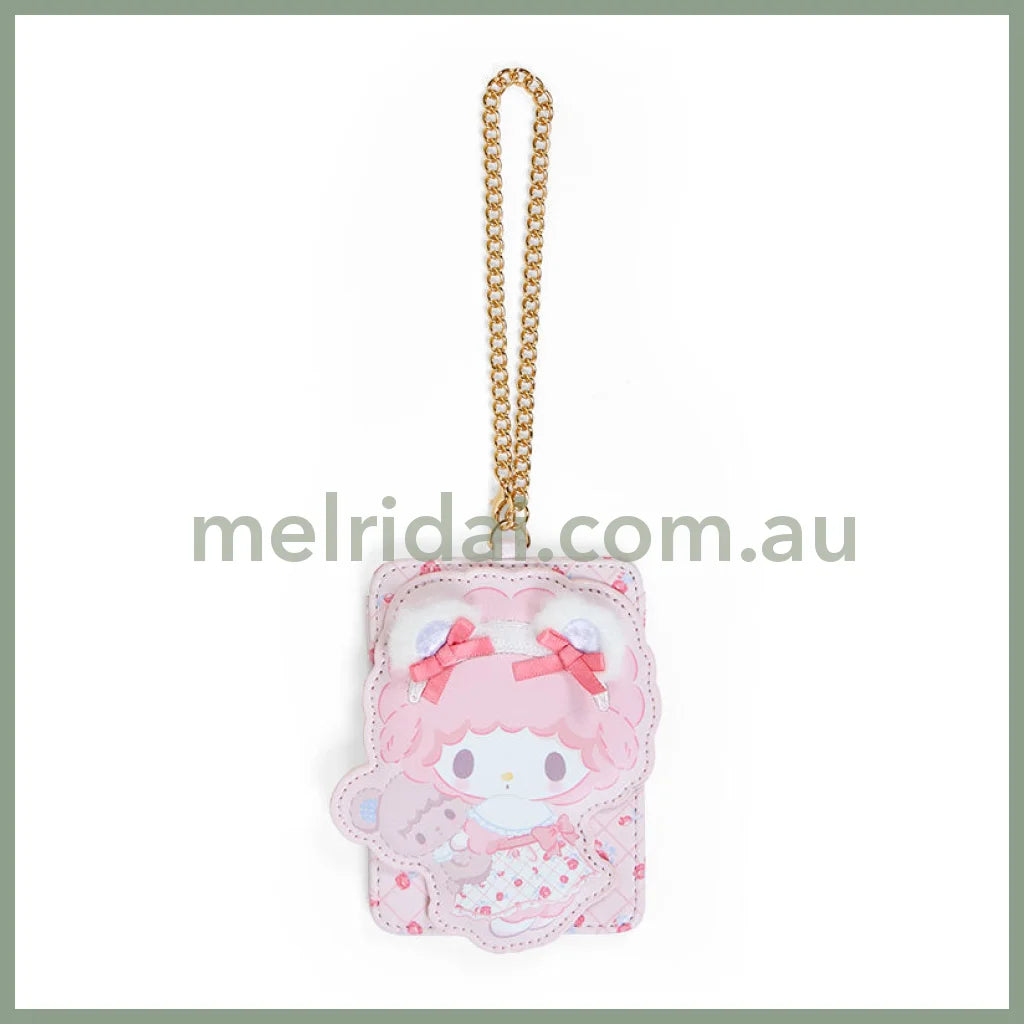 Sanrio | My Sweet Piano Pass Case 10×0.8×11.5Cm (My Little Treasure) 日本三丽鸥 卡套/卡包/包挂/钥匙链（小羊必爱诺生日）