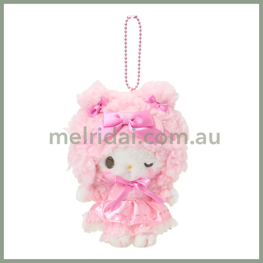 SANRIO | My Sweet Piano Plush Keychain Mascot Holder Bag Charm 10×7×15cm (Dreamy Birthday)