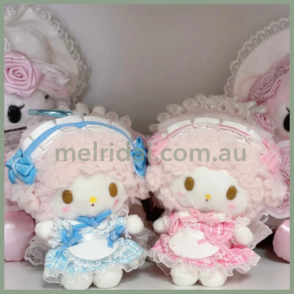 SANRIO | My Sweet Piano Plush Keychain with Carabiner Bag Charm 100×124x80mm (Blue)