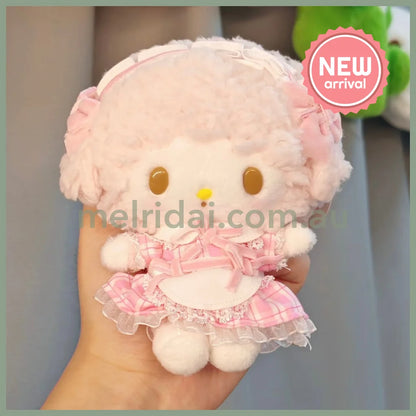 SANRIO | My Sweet Piano Plush Keychain with Carabiner Bag Charm 100×124x80mm (Pink)