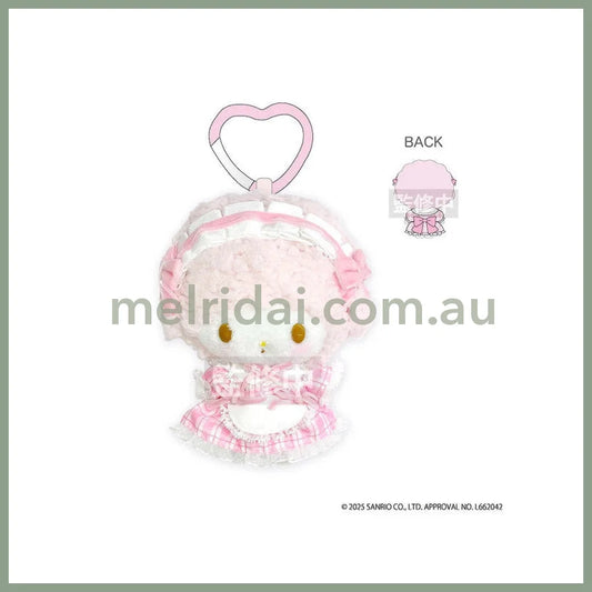 SANRIO | My Sweet Piano Plush Keychain with Carabiner Bag Charm 100×124x80mm (Pink)