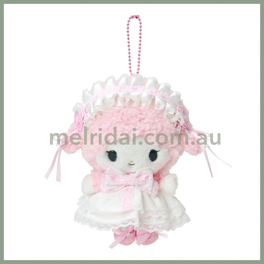 SANRIO | My Sweet Piano Plush Mascot Holder Keychain Bag Charm 125×80×150mm (White Frill Design)