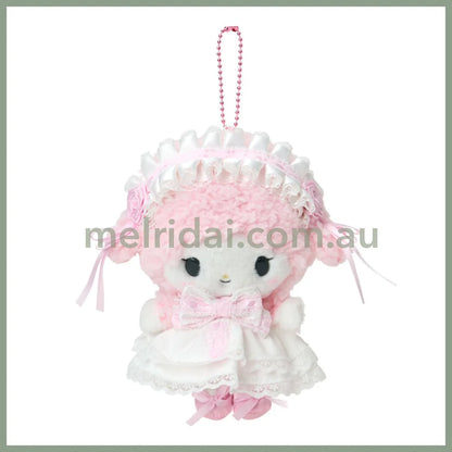 SANRIO | My Sweet Piano Plush Mascot Holder Keychain Bag Charm 125×80×150mm (White Frill Design)