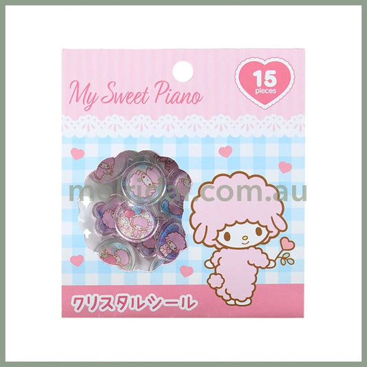 SANRIO | My Sweet Piano Seal Stickers 100x100x5mm