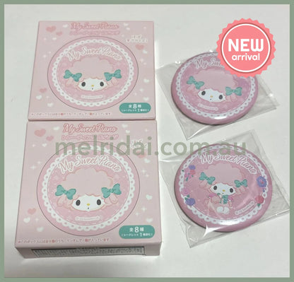 SANRIO | My Sweet Piano Secret Trading Badges Blind Box 56mm