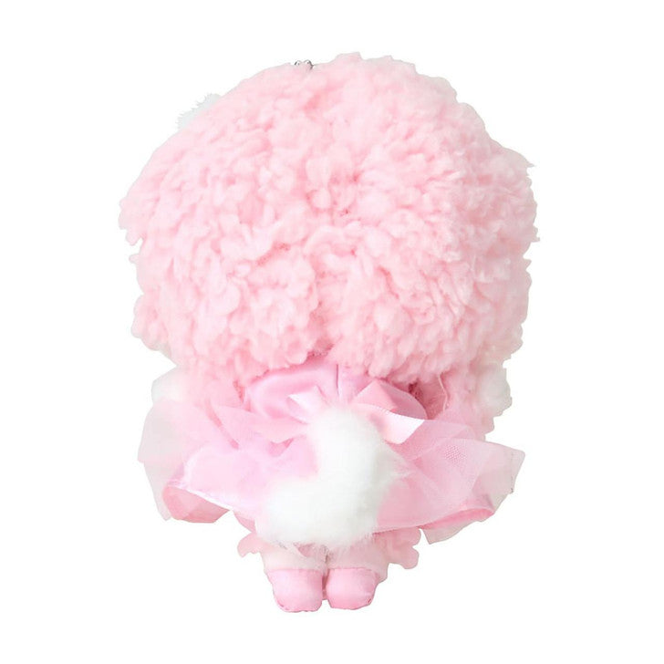 【Limite 1/customer】SANRIO | My Sweet Piano Mascot Holder Plush Keychain 15.4 x 12.2 x 6.8cm (White Cat Ballerina)