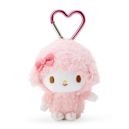 SANRIO | My Sweet Piano Plush Mini Mascot Holder with Heart Carabiner Bag Charm 6×4×10cm