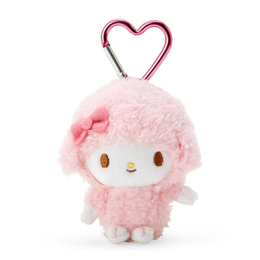 SANRIO | My Sweet Piano Plush Mini Mascot Holder with Heart Carabiner Bag Charm 6×4×10cm