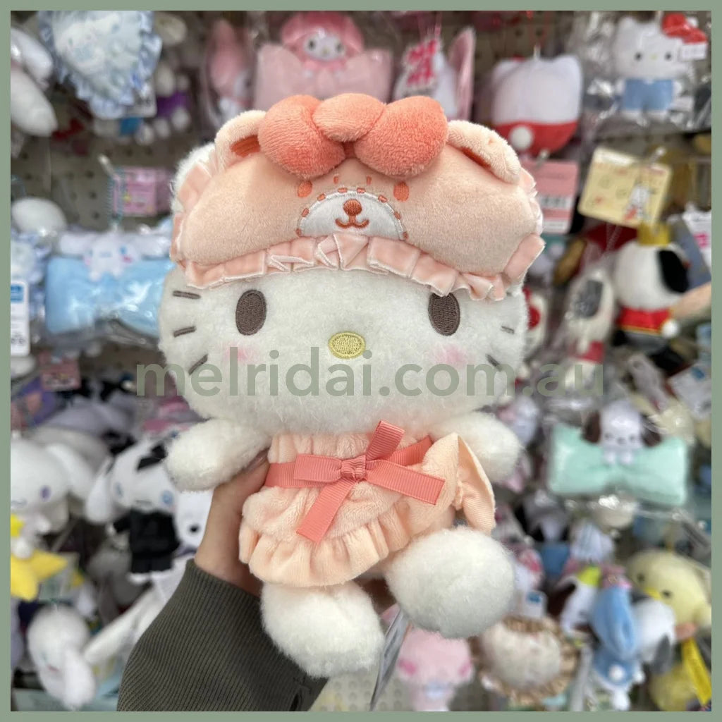 Sanrio | Nakayoshi Pajama Plush S 11.0 X 26.0 18.0Cm 凯蒂猫Hello Kitty