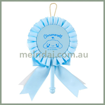 Sanrio | Original Rosette Cane Mascot 11.5×3×17.5Cm Badge 5.8Cm 日本三丽鸥 花朵造型徽章魔法棒/吧唧托/珠链挂件/包挂/钥匙链