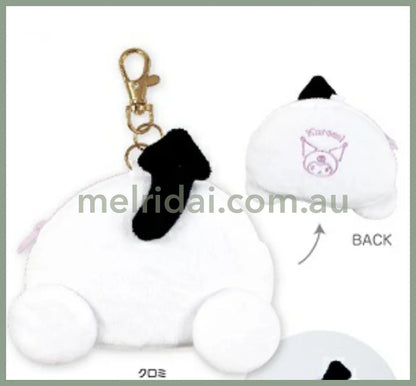 Sanrio | Oshiri Pouch Flat H80×W110×D20Mm // Kuromi