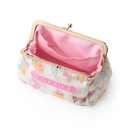 SANRIO | Gamaguchi Pouch Clasp Pouch 21.3 x 12.4 x 7.9cm (Nagomi Pastel)