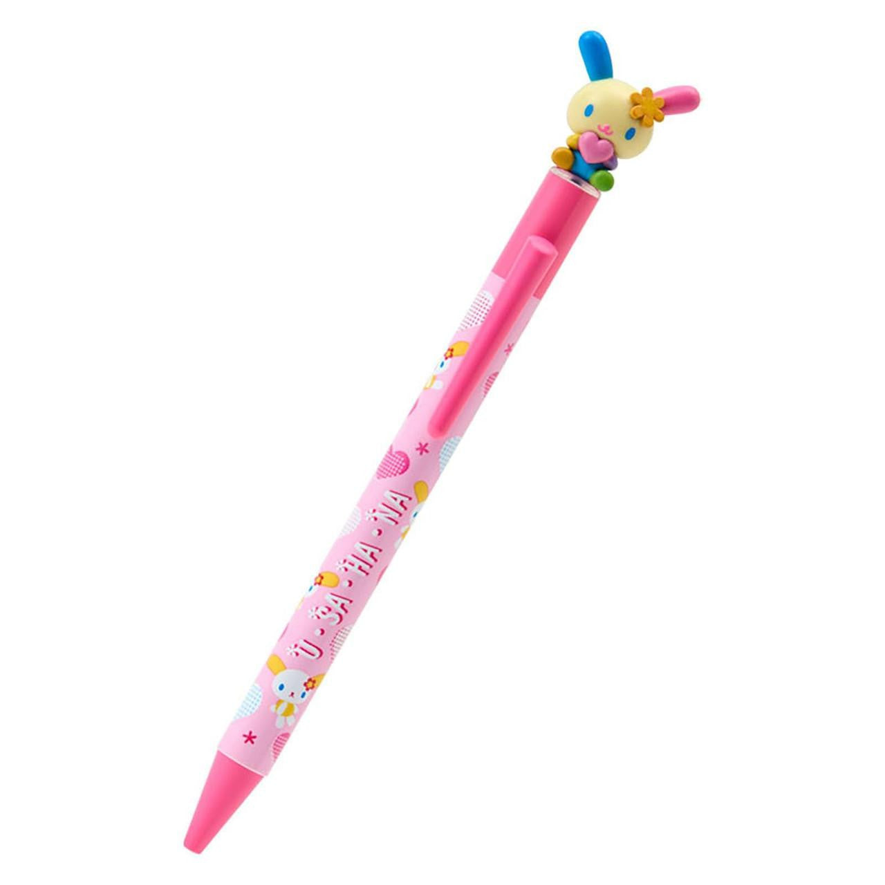SANRIO | Mascot Ballpoint Pen Black 0.5mm (Usahana)