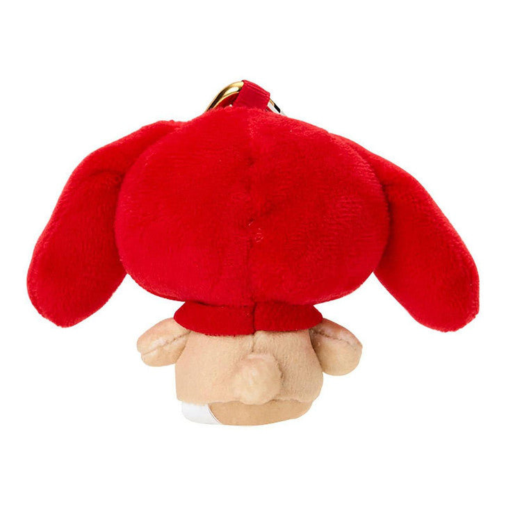 SANRIO | Littleforestfellow Plush Mini Mascot Holder with Heart Carabiner Bag Charm 6×4×10cm