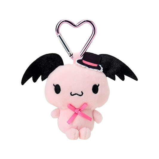 SANRIO | Lloromannic Cherry Plush Mini Mascot Holder with Heart Carabiner Bag Charm 6×4×10cm