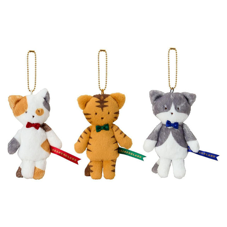 SANRIO | Mascot Holder Plush Keychain Set Noraneko Land 17.7 x 17.4 x 8.5cm (Cat Club)