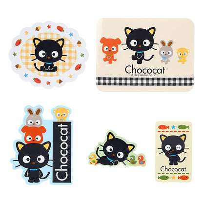 SANRIO | Chococat Sticker & Case Set 10.9 x 8.2 x 1cm (Cat Club)