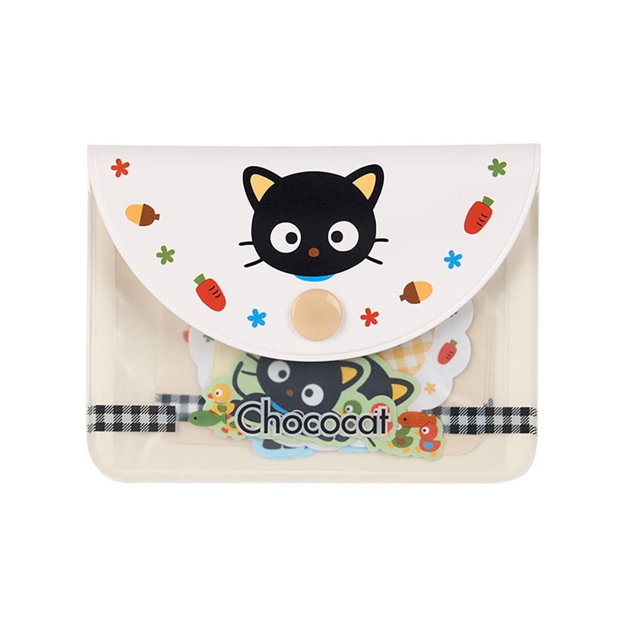 SANRIO | Chococat Sticker & Case Set 10.9 x 8.2 x 1cm (Cat Club)