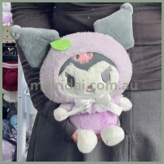 SANRIO | Pastel Fruit Hat Plush Toy Doll 12 x 21 x 20cm (Kuromi)