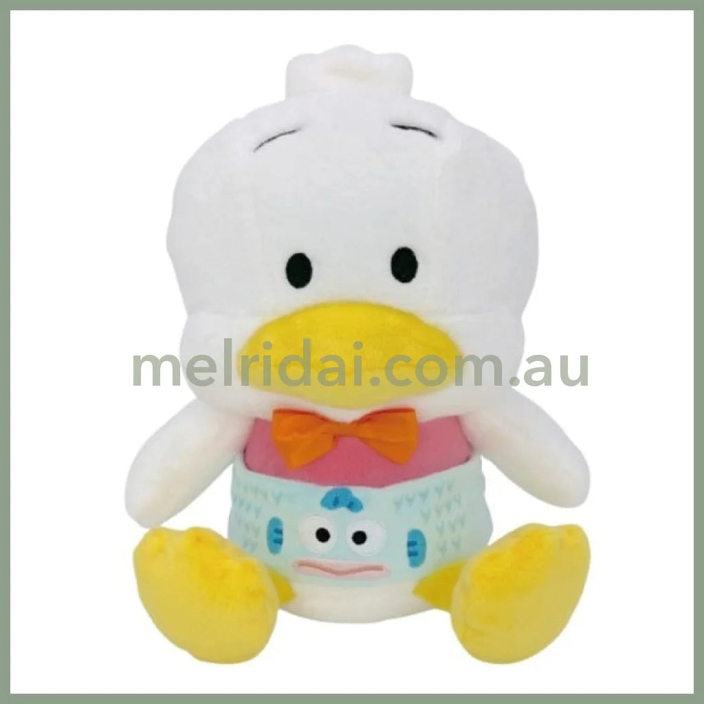 SANRIO | Pekkle & Hangyodon Plush Toy Plush Doll 11 x 16 x 21cm (Hapidanbui Boys 5th Anniversary)