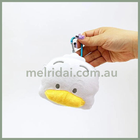 SANRIO | Pekkle Plush Zipper Mascot Mini Pouch with Carabiner 200×110×50mm