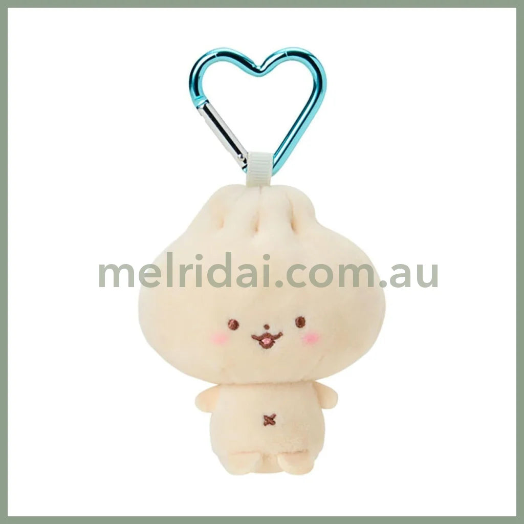 SANRIO | Petapeta Minilian Plush Mini Mascot Holder with Heart Carabiner Bag Charm 6×4×10cm