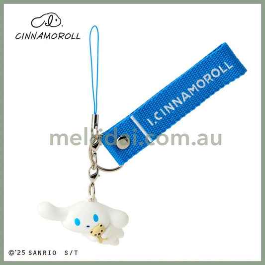 SANRIO | Phone Strap 5.5×2×2.5cm (I.CINNAMOROLL Love yourself more?)