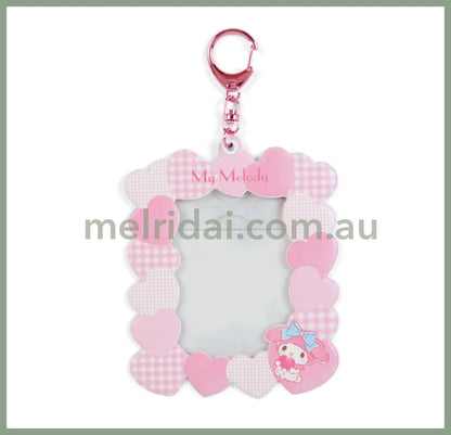 Sanriophoto Holder Frame /Pass Case Charm Keychain Melody