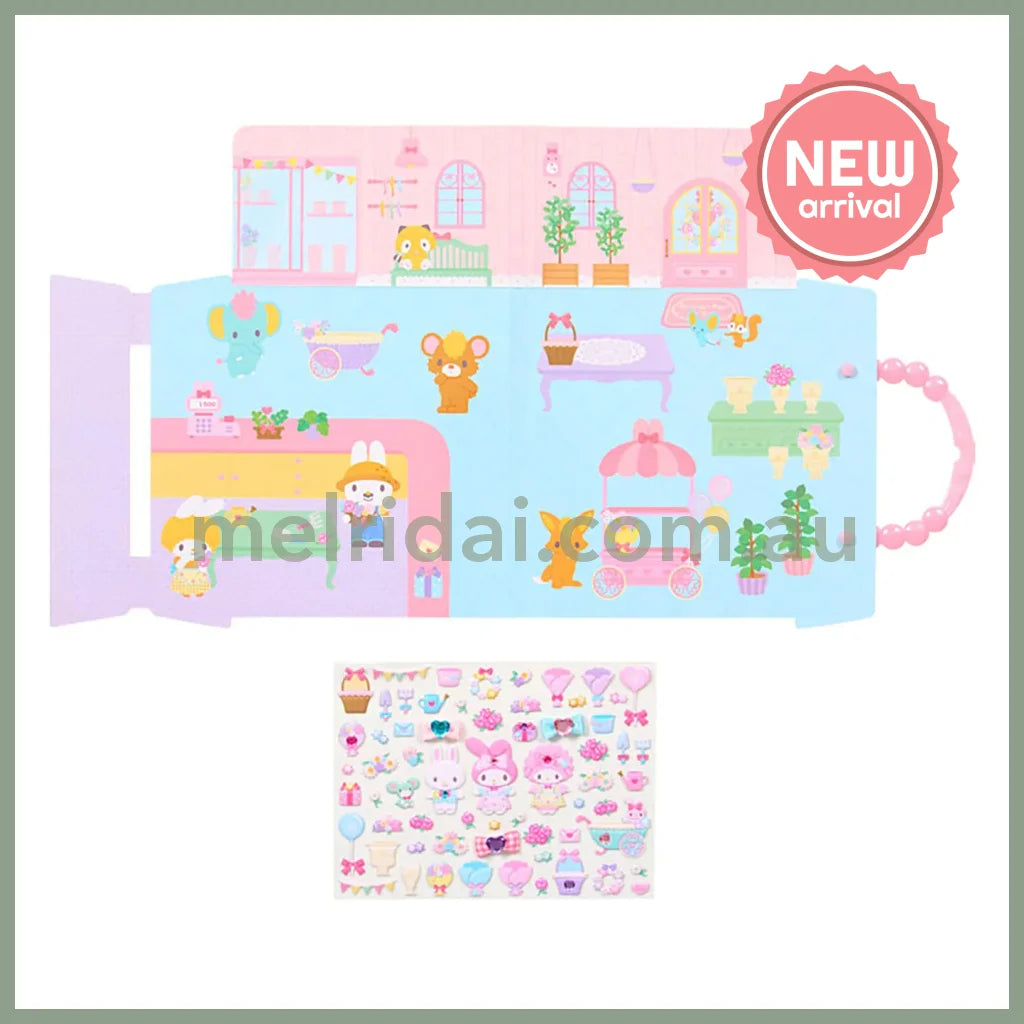 SANRIO | Playable Sticker Set 21×1×23.5cm (My Melody)