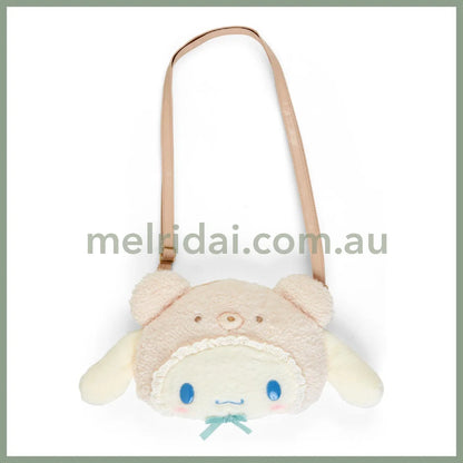 Sanrio | Plush 2Way Shoulder Bag (Latte Kuma Baby) // (Baby) Cinnamoroll