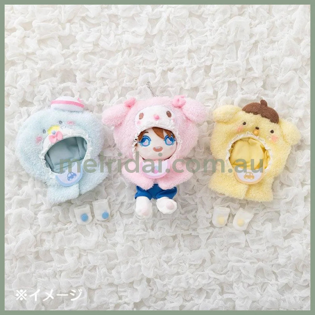 Sanrio | Plush Costume Cinnamoroll 19×1.5×19.5Cm (Enjoy Idol) 日本三丽鸥 玩偶披风/着替/斗篷装